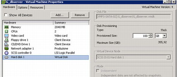 boot vmware
